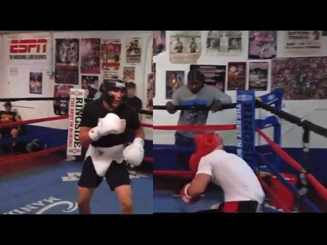 LEAKED🚨TEOFIMO LOPEZ STOPS ROLLY ROMERO IN SPARRING - SENDS SHOTS ON SOCIAL MEDIA #boxing