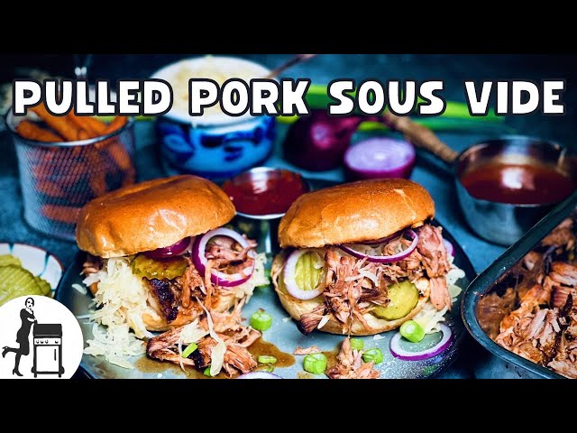 Pulled Pork Sous Vide | einfach & saftig | Die Frau am Grill