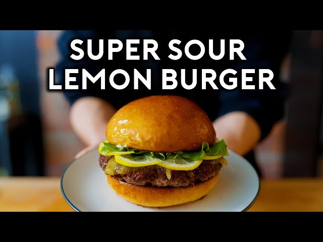 How to Make the Super Sour Lemon Burger from Boruto | Anime with Alvin
