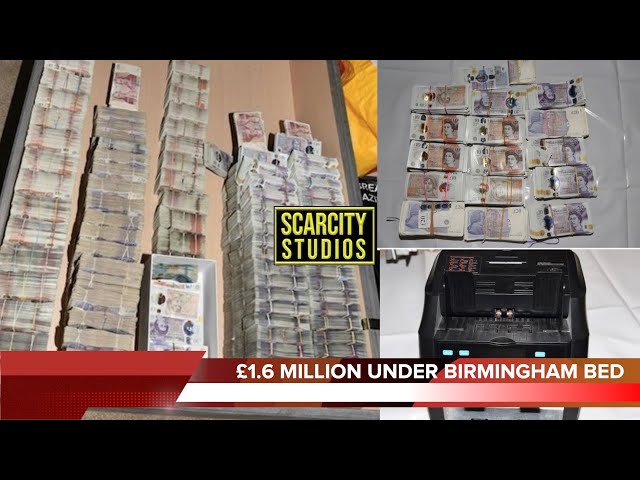 Police Find £1.6 million Under A Birmingham Bed In Operation Venetic #encrochat