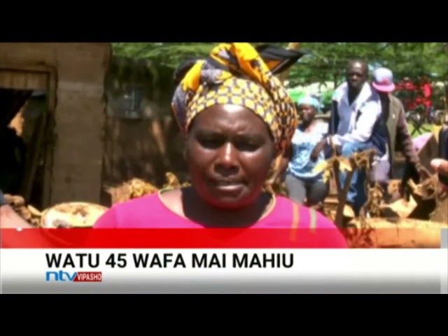 Mto ya Kijabe Kuadhiri watu na familia kupoteza makao yao