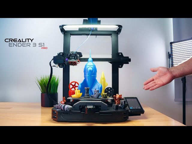 Creality Ender-3 S1 Pro - 3D Printer - Unbox & Setup