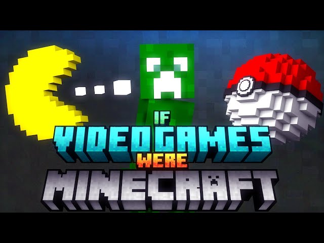 If Video Games were Minecraft (Minecraft Animation)