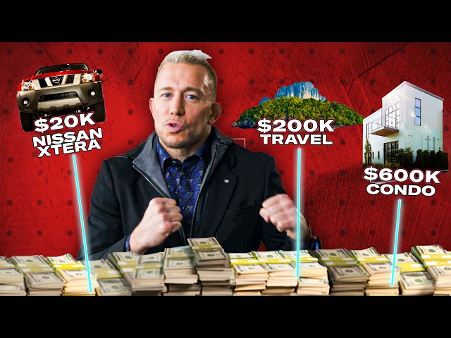 How Georges St-Pierre Spent His First $1M in the UFC | My First Million | GQ Sports