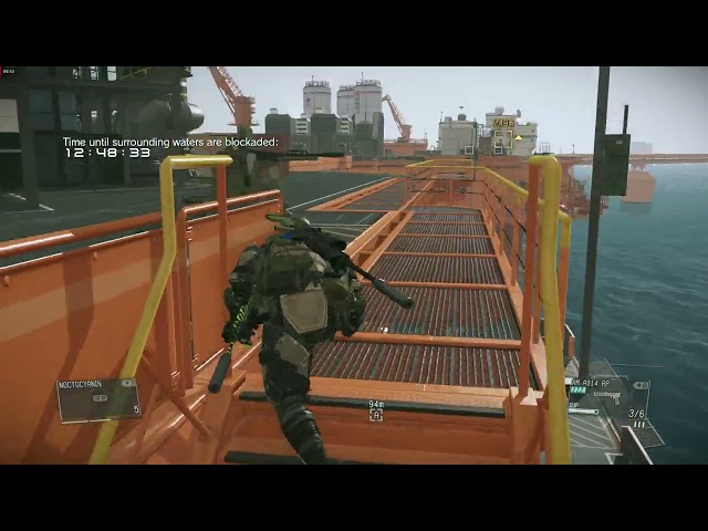 This is what being over-cautious looks like🤭 (MGSV FOB - Medical - Snipers)
