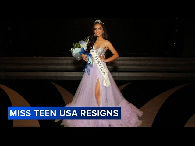 Miss Teen USA steps down just days after Miss USA's resignation