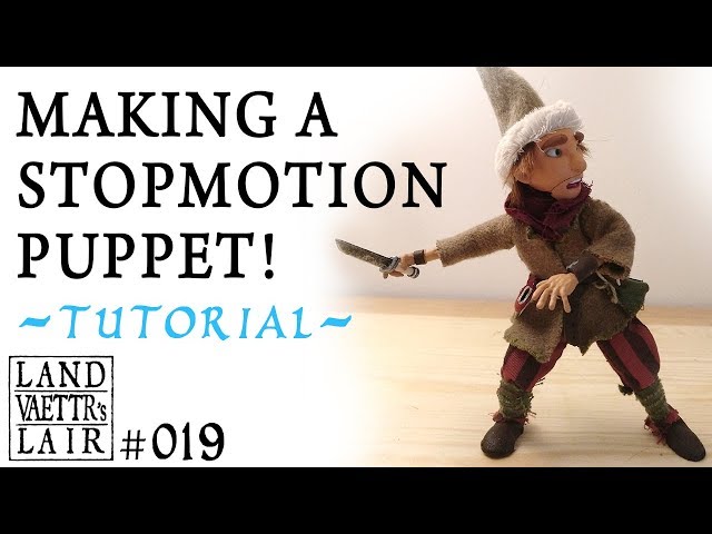 Making a Stopmotion Puppet! (Experimentative Tutorial)
