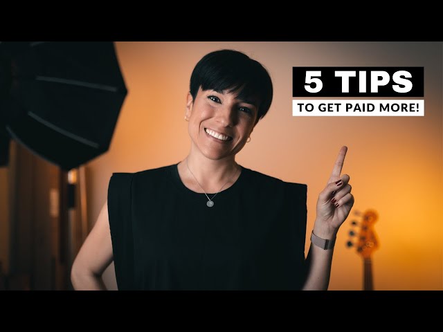 5 Tips to GET PAID MORE for Your PHOTOGRAPHY! (even as a beginner)