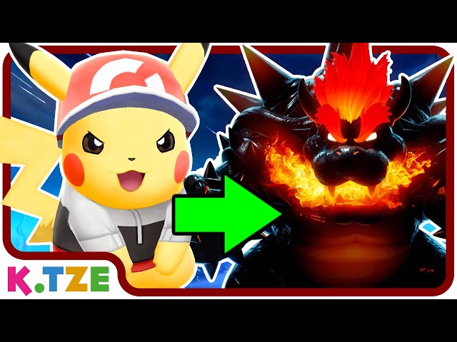 Bowsers Fury Pokemon 😱😈 Pikachu wird böse? | K.Tze