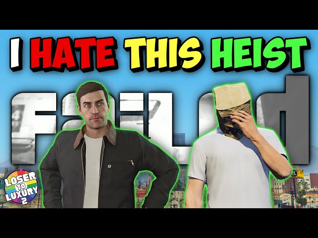 I LOST MY MIND During This Heist in GTA 5 Online | GTA 5 Online Loser to Luxury S2 EP 8