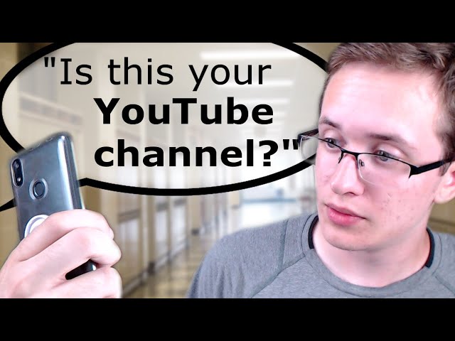 When My School Found My YouTube Channel