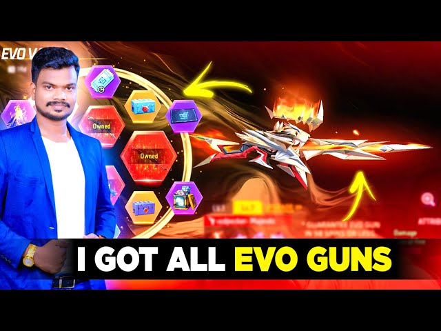 Free Fire RIP $6000 Diamonds | I'm Buying ALL Evo Guns In Free Fire Tamil | PVS GAMING
