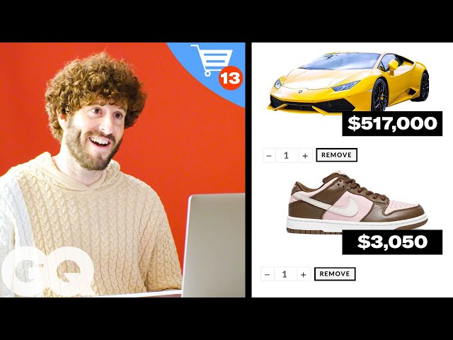 Lil Dicky's $572,090 Shopping Spree | GQ