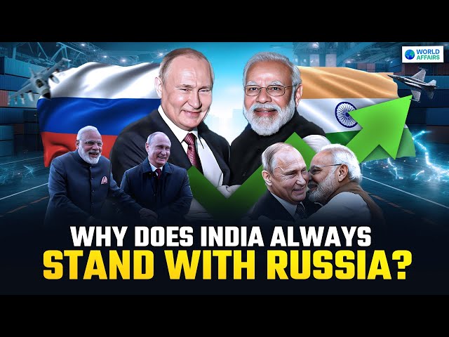 RUSSIA - India’s Oldest and Most Reliable Partner 🤝  | India-Russia Relations | World Affairs
