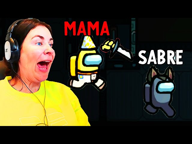 MAMA PLAYS AMONG US AGAIN (and wins) 999 IQ Impostor Gaming w/ The Norris Nuts