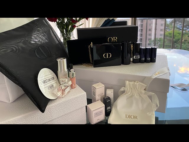 Dior Beauty Unboxing : Rouge Dior Minaudière - Limited Edition : Mini Clutch + Lipsticks