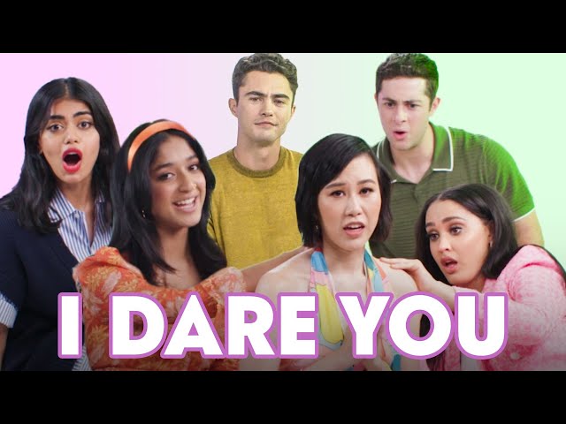 Never Have I Ever Cast Play "I Dare You" | Teen Vogue