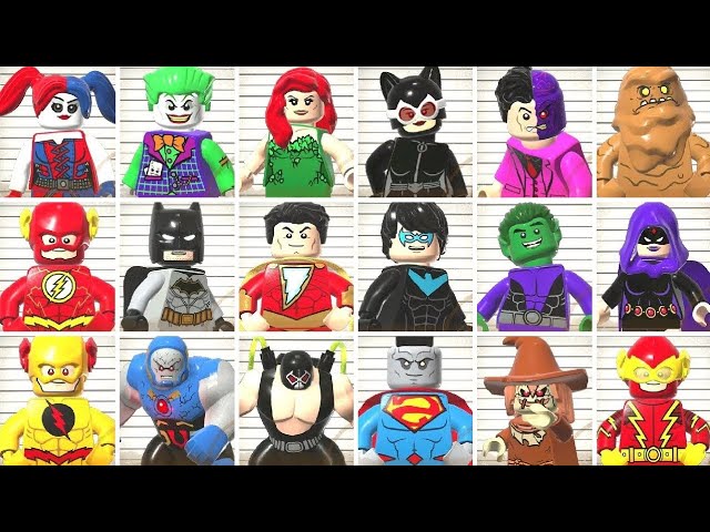 All Characters With Entrance Lines in LEGO DC Super-Villains