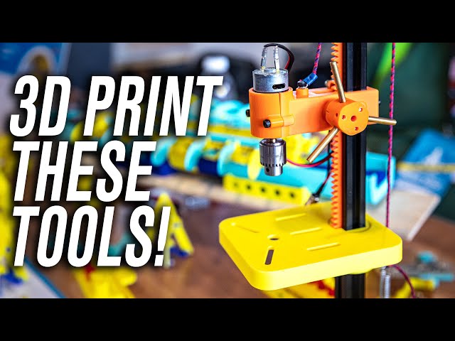 3D-Printed Workshop Tools!