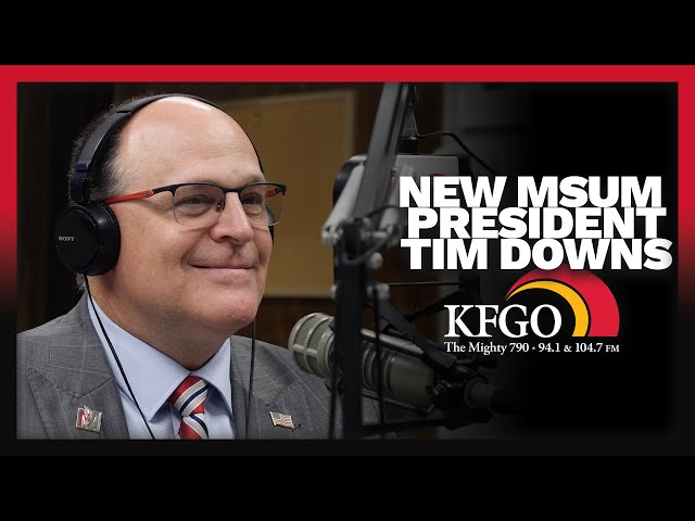 New MSUM President Tim Downs | News & Views | KFGO