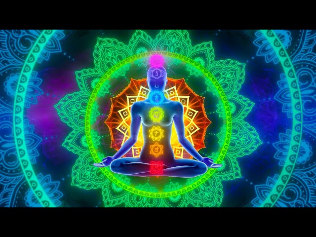Balance Chakras While Sleeping, Aura Cleansing, Release Negative Energy, 7 Chakras Healing [528hz]