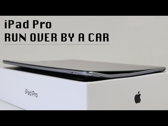 Restoring a Bent iPad Pro that was RUN OVER BY A CAR!