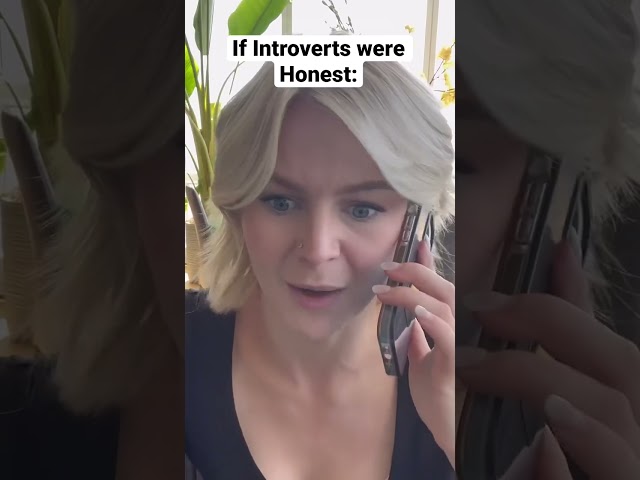 If Introverts Were Honest #shorts
