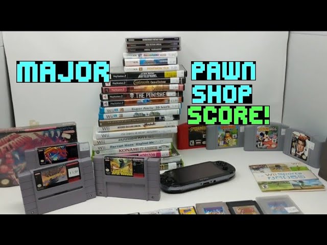 Huge Pawn Shop Score! Tons of quality games. Also... WE GOT SHIRTS!