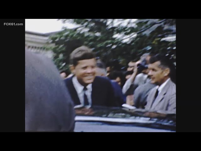 Never before seen film of JFK brought to light