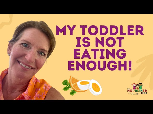 Toddler NOT Eating Enough | How to Get Toddlers to Eat without Pushing More Food