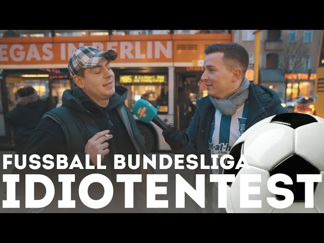 Idiotentest "Fussball Bundesliga"
