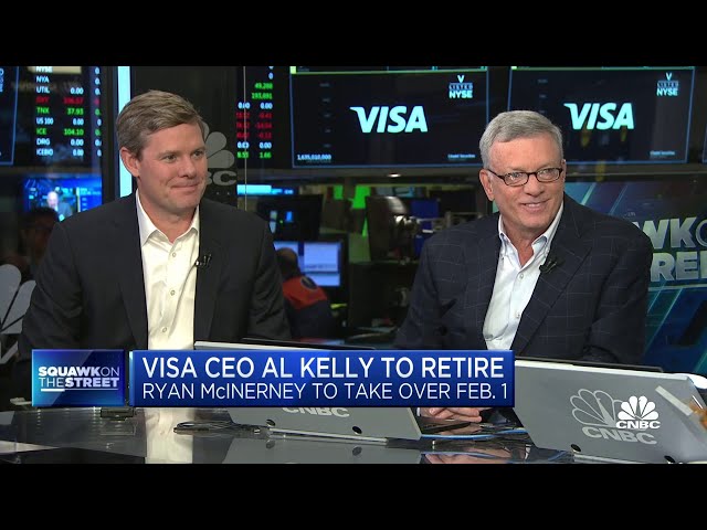 Visa CEO Al Kelly set to retire, Ryan McInerney to take over Feb. 1