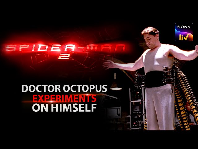 'OctoArms' ने Radioactive Lab में दिखाया अपना कमाल | Spider-Man2 2004 | Hindi Dubbed | Action Scenes