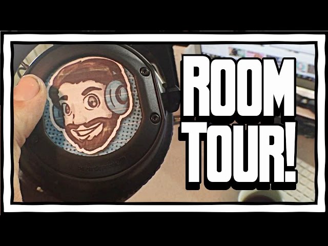 ROOM TOUR & GAMING SETUP [Vlog 08-15-15]