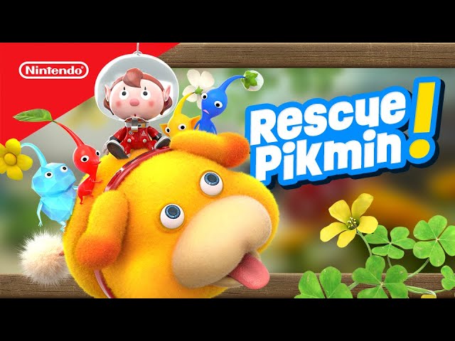Rescue Pikmin with Oatchi the Rescue Pup 🐶🚨Pikmin 4 | @PlayNintendo
