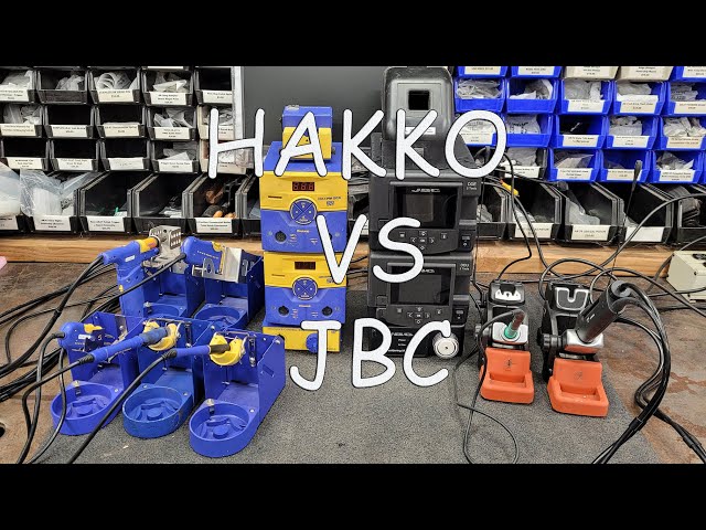 Soldering Tech Talk: Hakko vs. JBC Tools - Which Should You Choose? Pros and Cons?