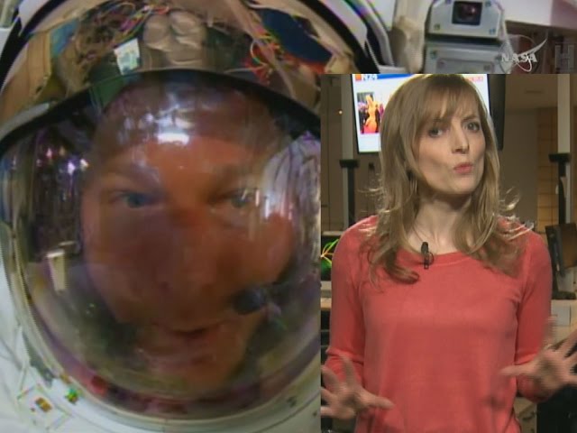 Wasser im Helm: Schreckmomente beim Außeneinsatz auf der ISS