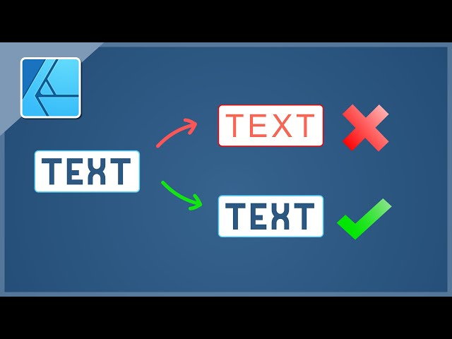 Affinity Designer: Text richtig kopieren [1 Minute]
