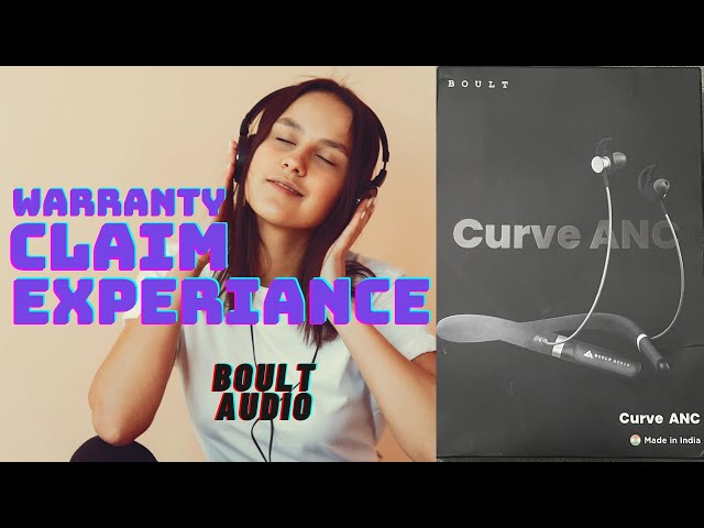 Warranty claim experience,unboxing Boult Audio Curve ANC neckband #unboxing #warranty #boultaudio