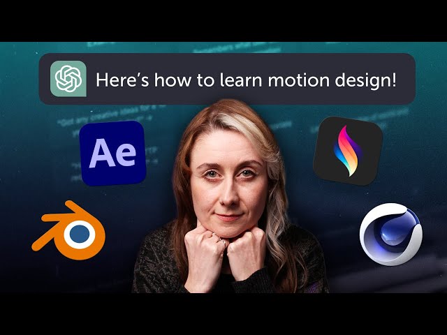 How I Would Learn Motion Design (in the age of AI)