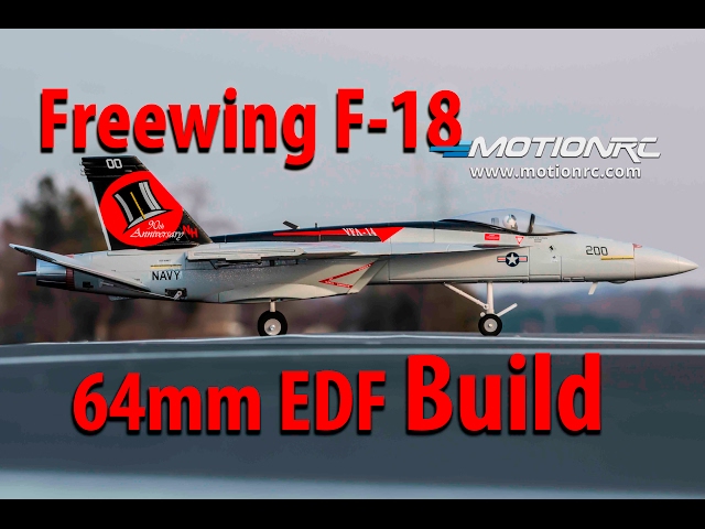 Freewing F-18 64mm Assembly Overview.