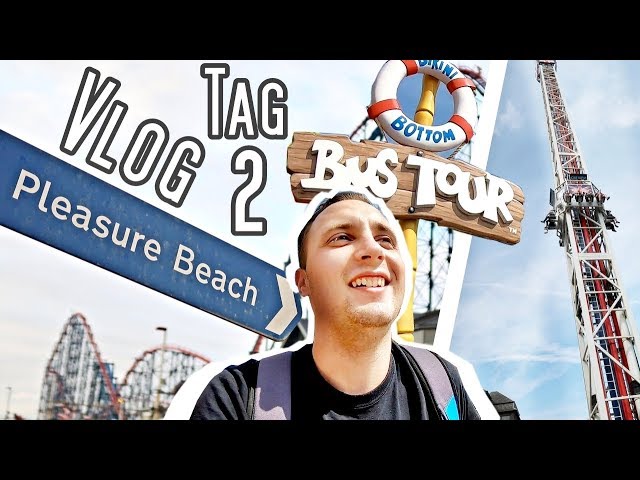 Tag 2: Achterbahn-Ersatzteile als Andenken? | Blackpool Pleasure Beach | England-Tour Vlog 2019