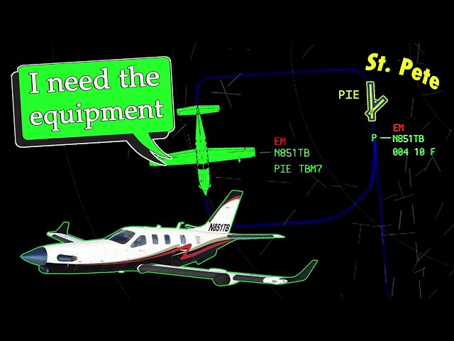 TBM-850 (N851TB) has LANDING GEAR ISSUES | Gravity Extension at St. Pete