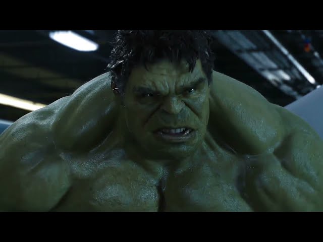 Thor vs Hulk fight scene the avengers