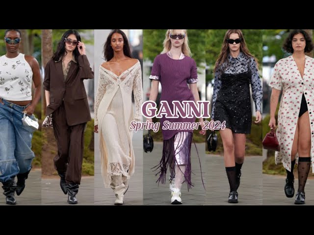 Ganni Spring Summer 2024 Fashion Show