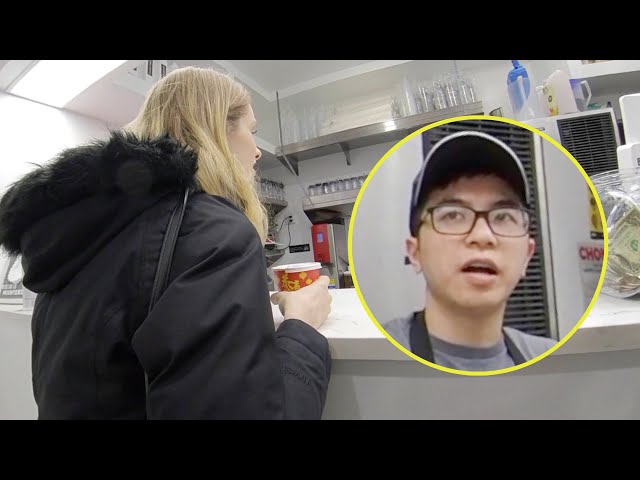 Clueless White Girl Orders Boba Tea in Perfect Chinese, Owner Stunned