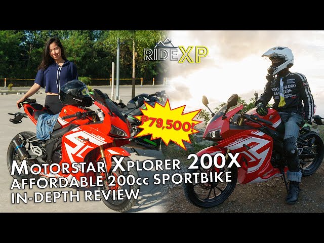 MOTORSTAR XPLORER 200X | Affordable 200cc Sportbike | IN-DEPTH REVIEW
