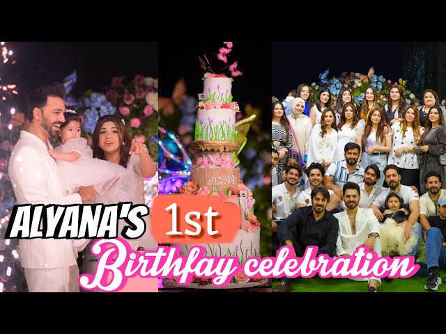 Alyana's 1st Birthday Celebration | Party me Games kis kis ne jeeti |