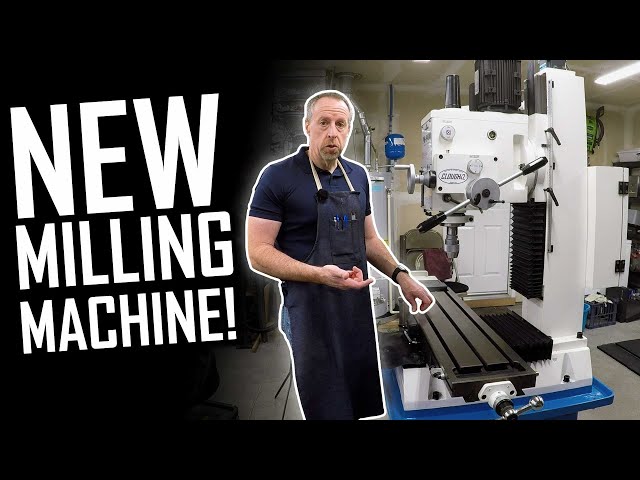 Setting up a New PM-940M Milling Machine - Unboxing, Moving and Assembly