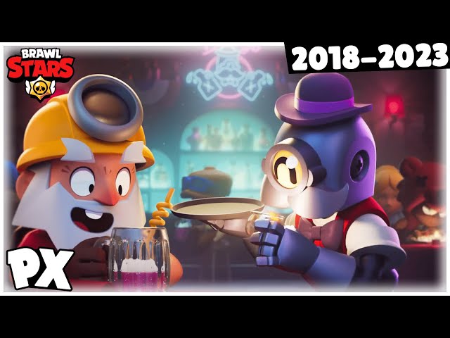 ALL THE ANIMATIONS OF THE OFFICIAL BRAWL STARS 2018 UNTIL 2023